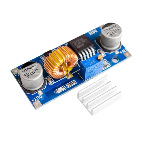 ماژول کاهنده XL4015 5A با هیت سینک