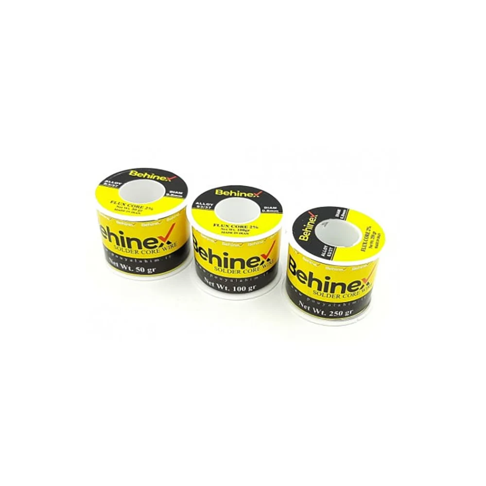 سیم لحیم 250g گرمی بهینکس 0.8 (BEHINEX)